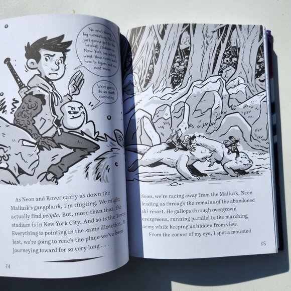 NEW The Last Kids on Earth and the Monster Dimension Hardcover Book Comic Book 9 - Picture 5 of 10